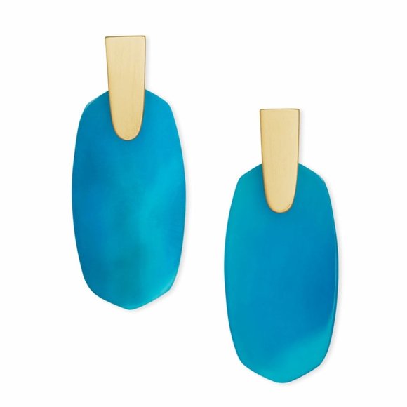 Kendra Scott Aragon Drop Earrings In Gold